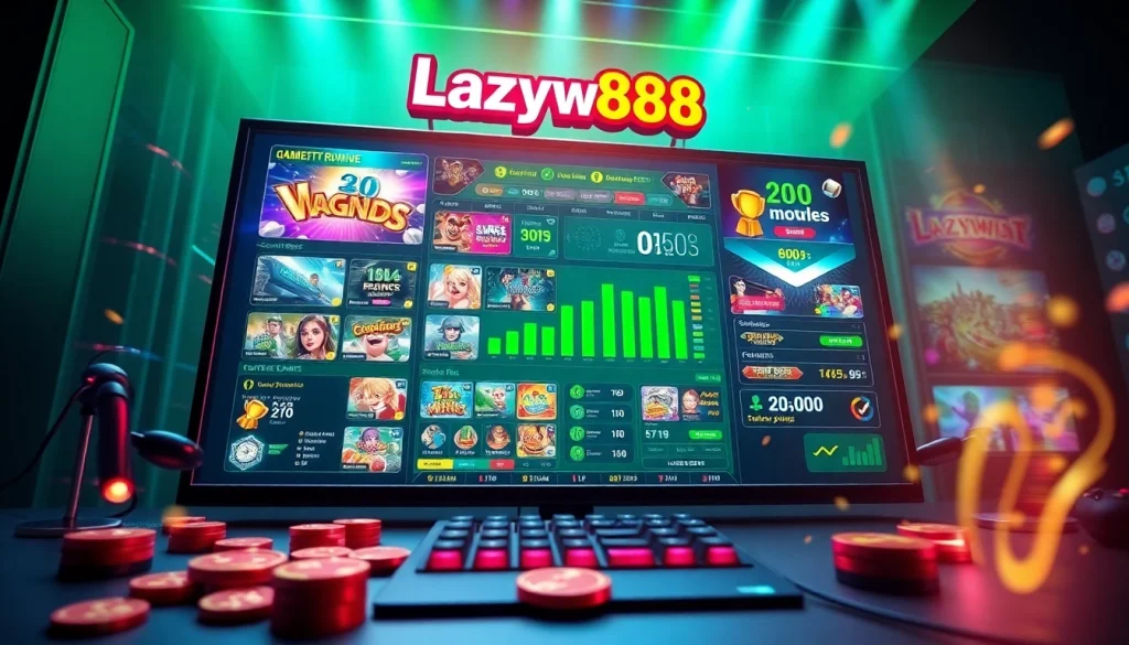 Experience thrilling gaming at lazywin888 with vibrant graphics and exciting rewards.