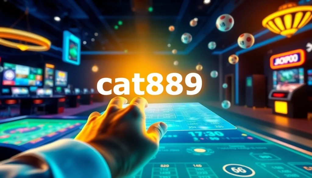 Catch the thrill of cat888 with players engaging in vibrant digital casino games.