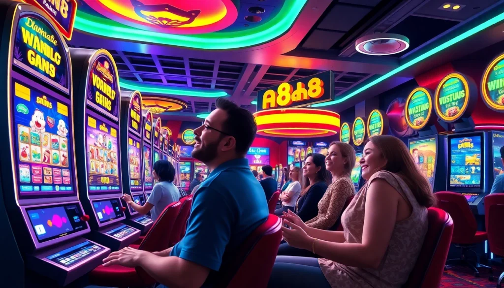 Experience thrilling gaming with fox888's vibrant atmosphere and modern casino technology.